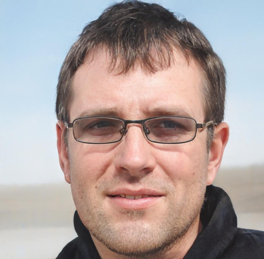 Portrait of Desmond Falk, Lead Instructor at solveriqan